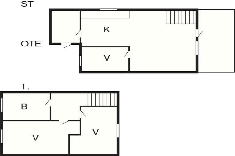 6 Person Holiday Home In R M Sonderby  Bagian luar foto